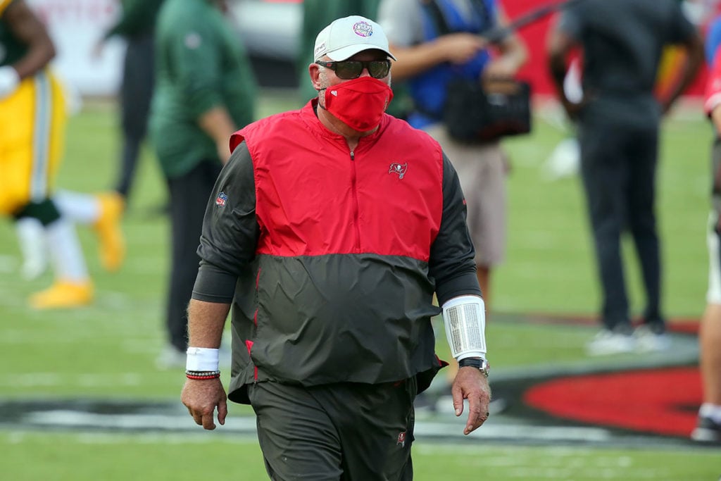 Bucs Head Coach Bruce Arians