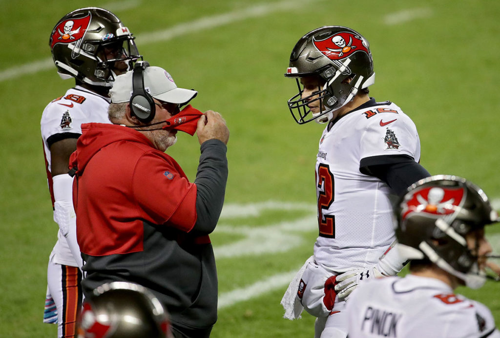 Bucs Hc Bruce Arians And Qb Tom Brady