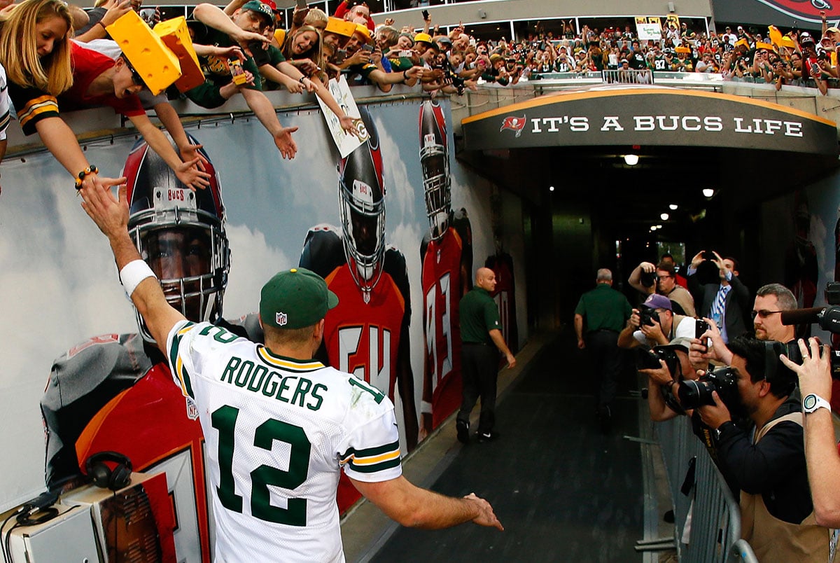 Packers Qb Aaron Rodgers