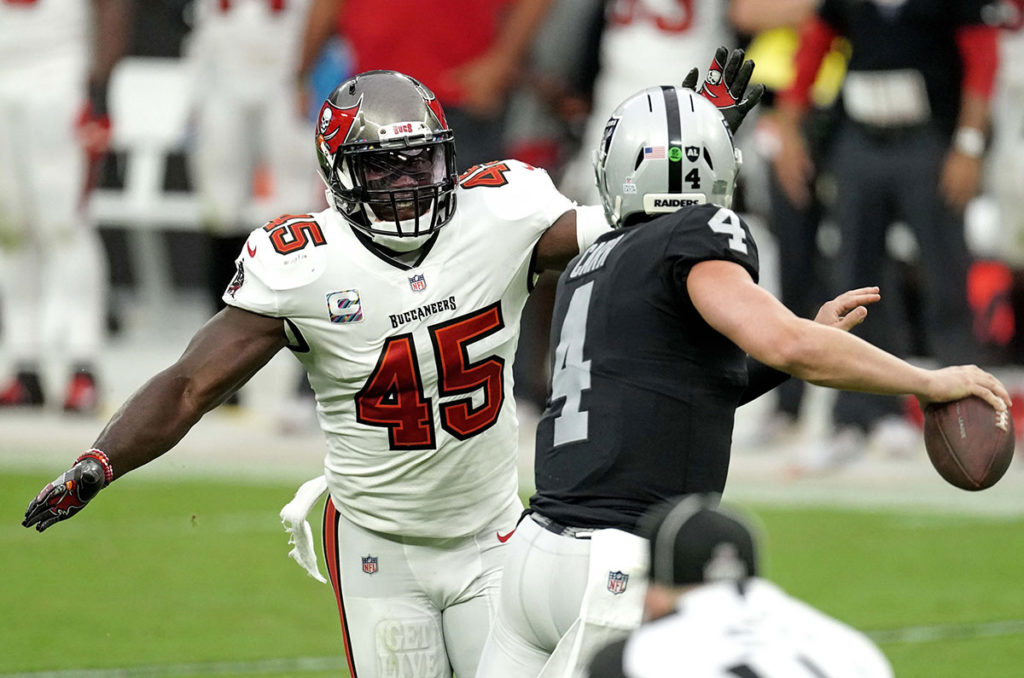 Bucs Ilb Devin White - Photo By: Usa Today