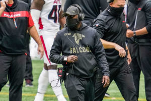 Falcons Head Coach Raheem Morris