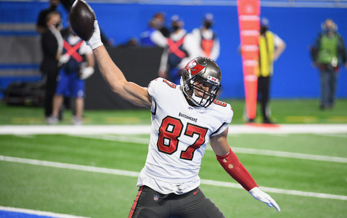 Bucs Te Rob Gronkowski