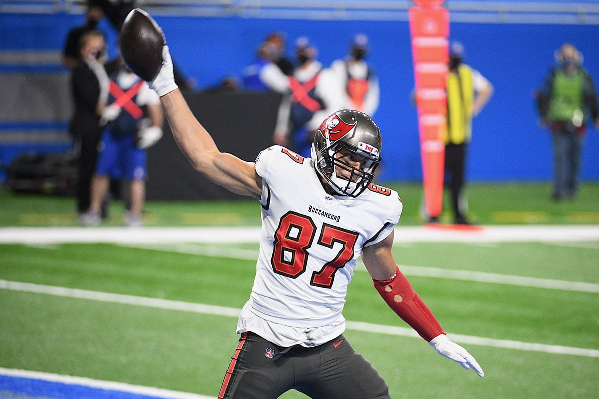 Bucs Te Rob Gronkowski