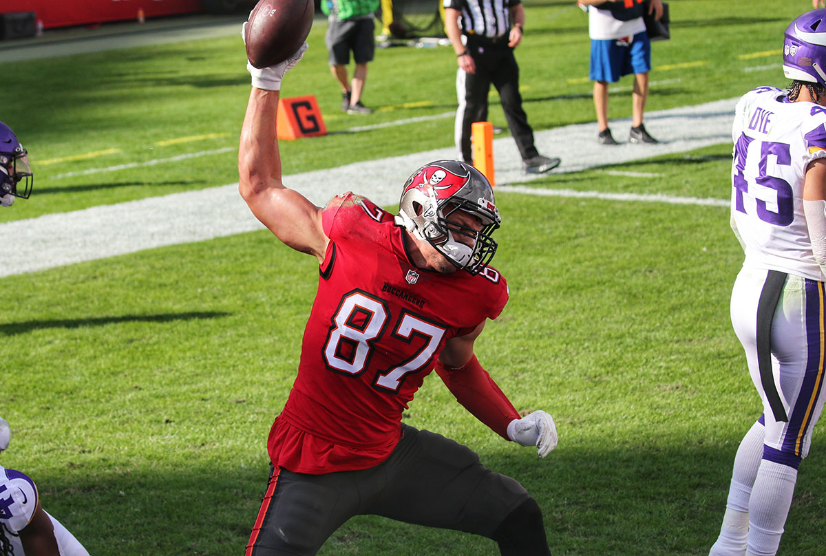 Bucs Te Rob Gronkowski