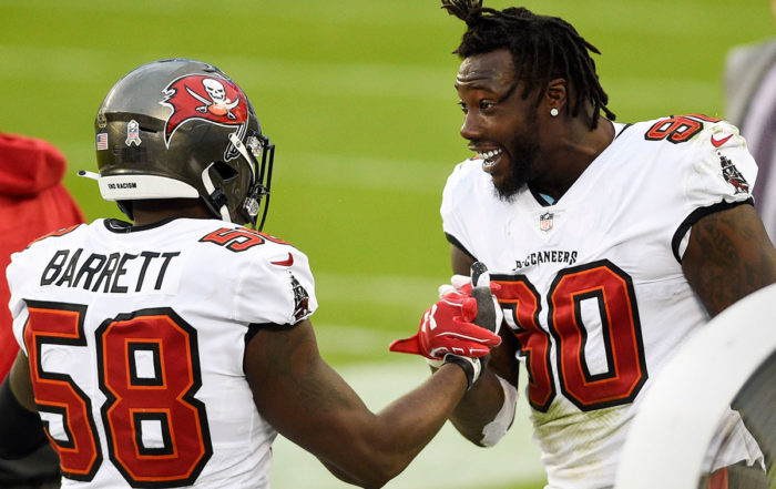 Bucs Edge Defenders Shaquil Barrett And Jason Pierre-Paul