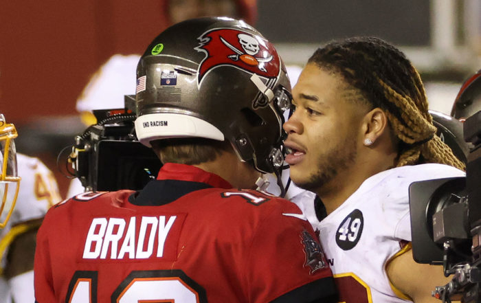 Bucs Qb Tom Brady And Washington De Chase Young