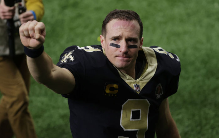 Saints Bucs Qb Drew Brees