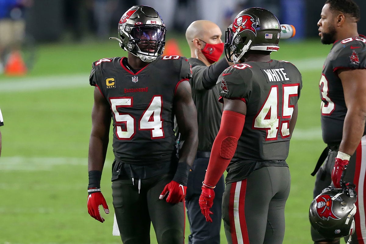 Bucs Lbs Lavonte David And Devin White