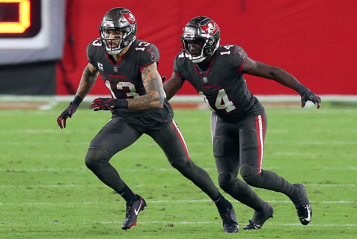 Bucs Wrs Mike Evans And Chris Godwin