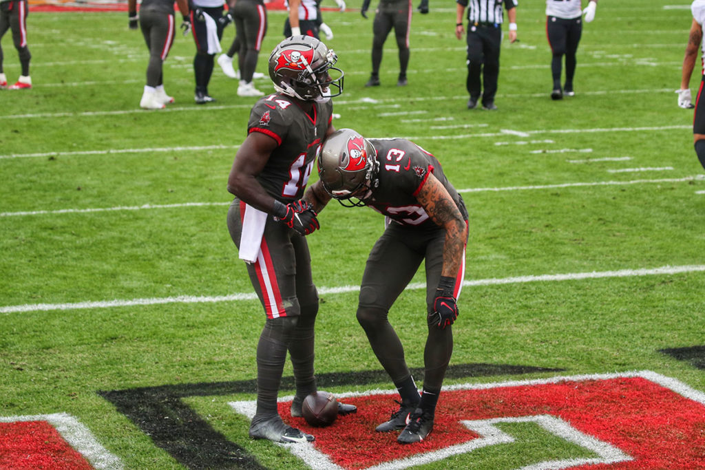 Bucs Wrs Mike Evans And Chris Godwin