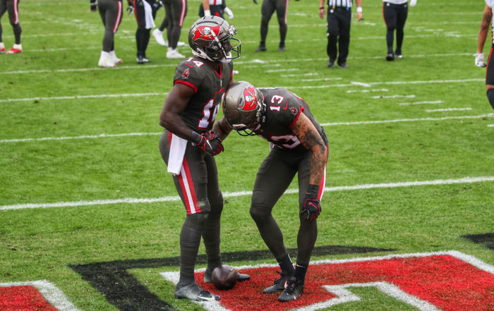 Bucs Wrs Mike Evans And Chris Godwin