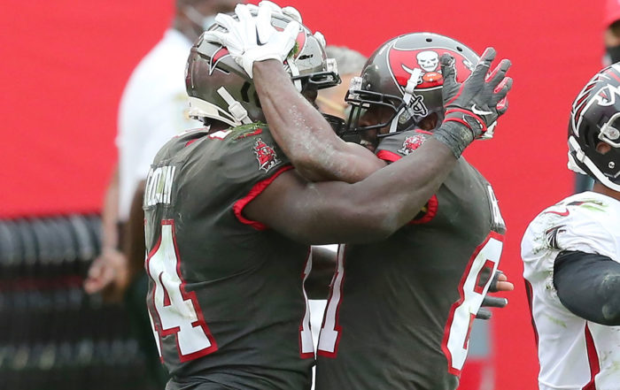 Bucs Wrs Chris Godwin And Antonio Brown