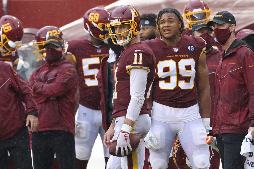 Washington Qb Alex Smith And De Chase Young