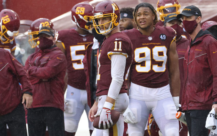 Washington Qb Alex Smith And De Chase Young