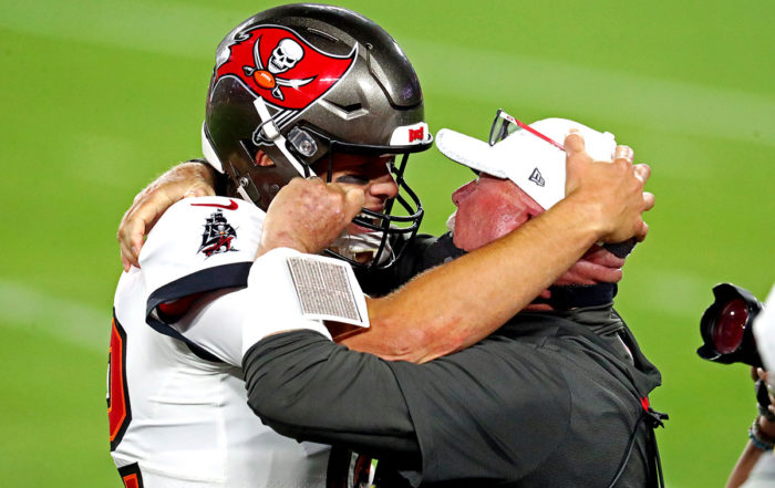 Former Bucs Qb Tom Brady And Hc Bruce Arians