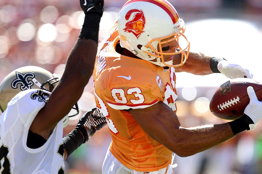 Pewter Report'S Top 50 All-Time Bucs: Complete List 8 Former Bucs Wr Vincent Jackson