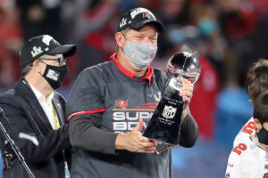 Licht Jason Bucs Lombardi Trophy Super Bowl