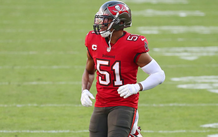 Bucs Ilb Kevin Minter Punt Coverage