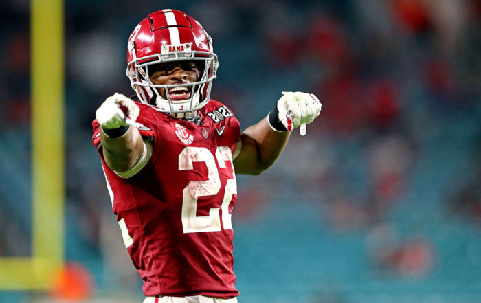 Najee Harris First Round Alabama Rb Nfl Draft