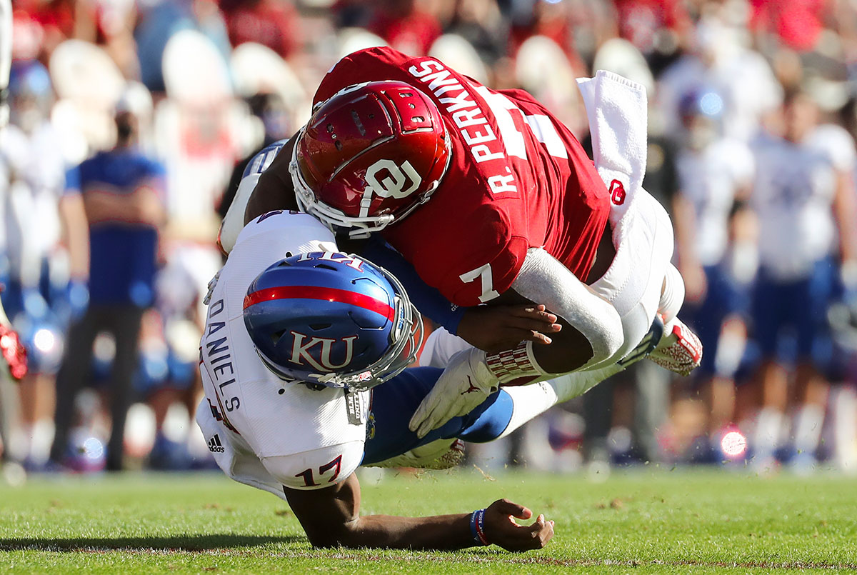 Oklahoma Olb Ronnie Perkins