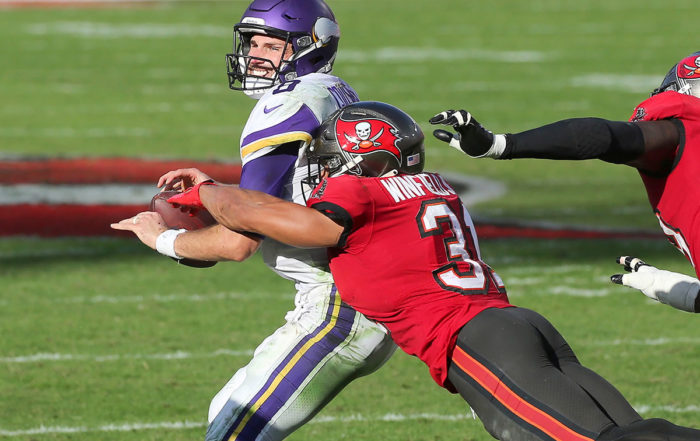 Bucs Fs Antoine Winfield, Jr. And Qb Kirk Cousins