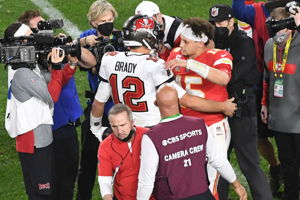 Bucs Qb Tom Brady And Chiefs Qb Patrick Mahomes Madden Nfl 22