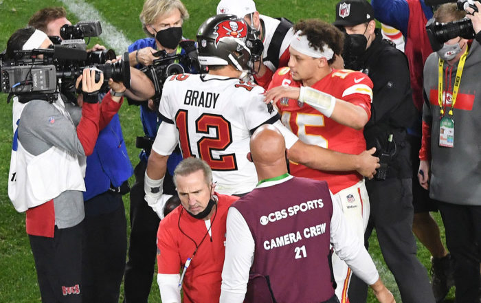 Bucs Qb Tom Brady And Chiefs Qb Patrick Mahomes Madden Nfl 22