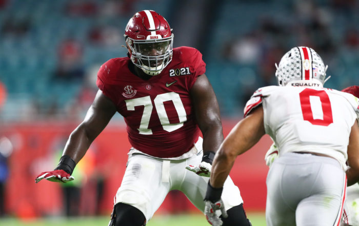 Alex Leatherwood Alabama Nfl Draft