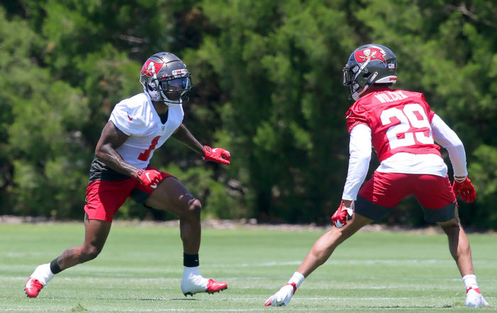 Bucs Wr Jaelon Darden And Cb Chris Wilcox