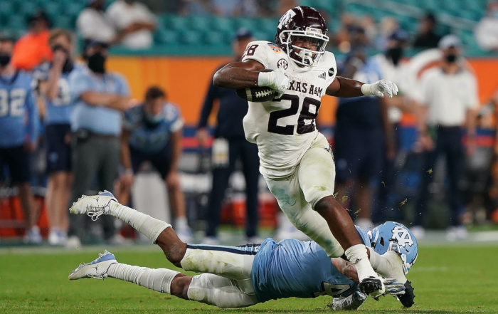 Texas A&Amp;M Rb Isaiah Spiller 2022 Nfl Draft Bucs