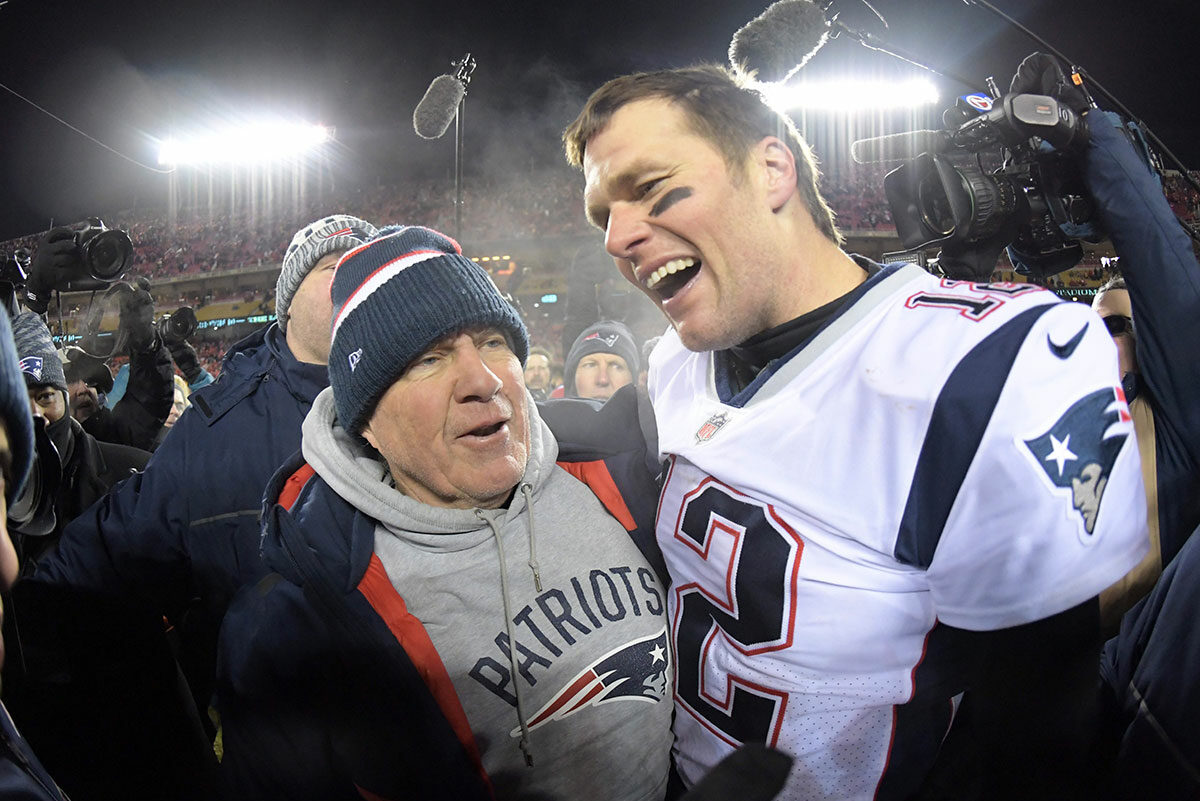 Bill Belichick And Tom Brady