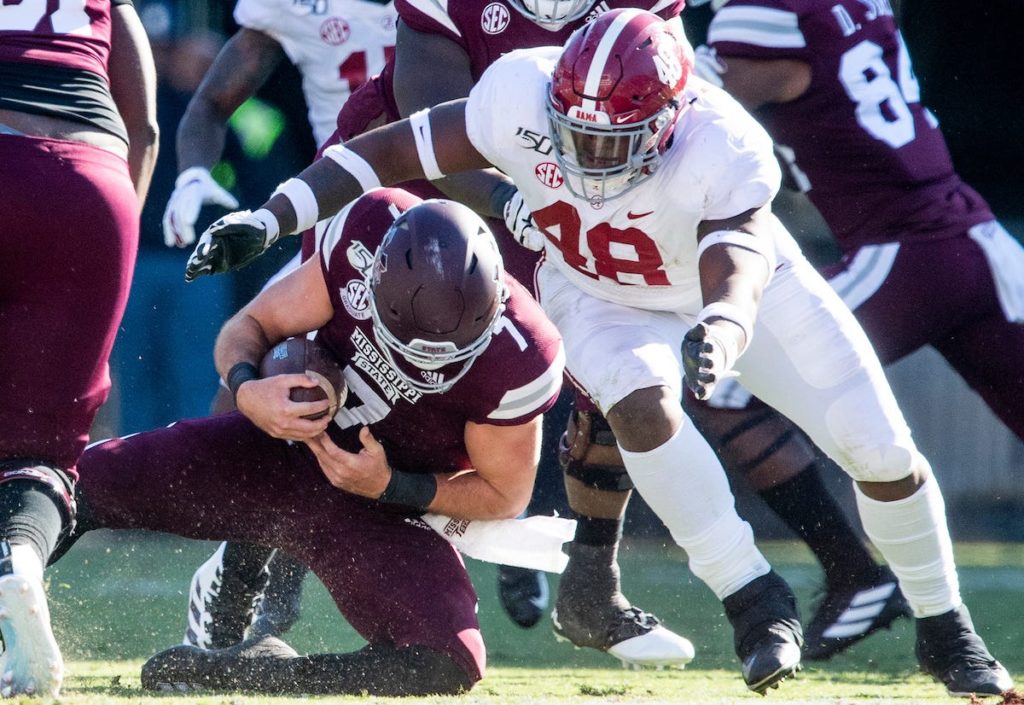 Alabama Dt Phidarian Mathis 2022 Nfl Draft