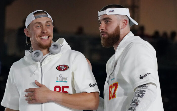 49Ers Te George Kittle &Amp; Chiefs Te Travis Kelce Nfl