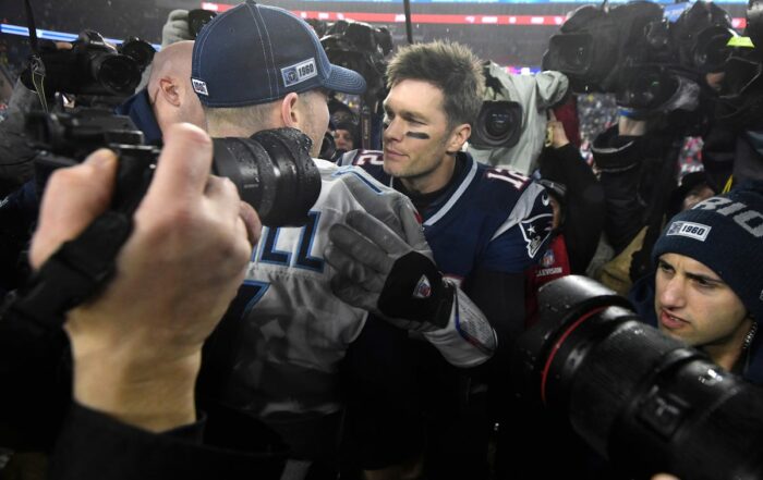 Bucs Qb Tom Brady &Amp; Titans Qb Ryan Tannehill The Shop