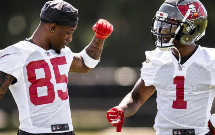 Bucs Wrs Jaydon Mickens And Jaelon Darden –