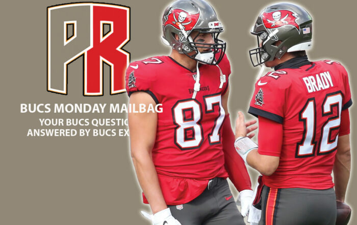 Bucs Te Rob Gronkowski And Qb Tom Brady