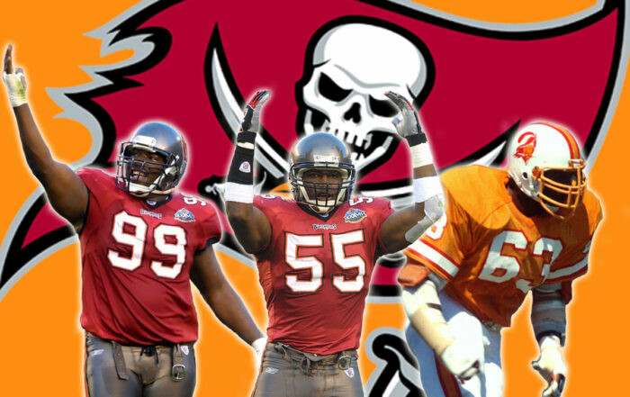 Bucs Legends Warren Sapp, Derrick Brooks And Lee Roy Selmon