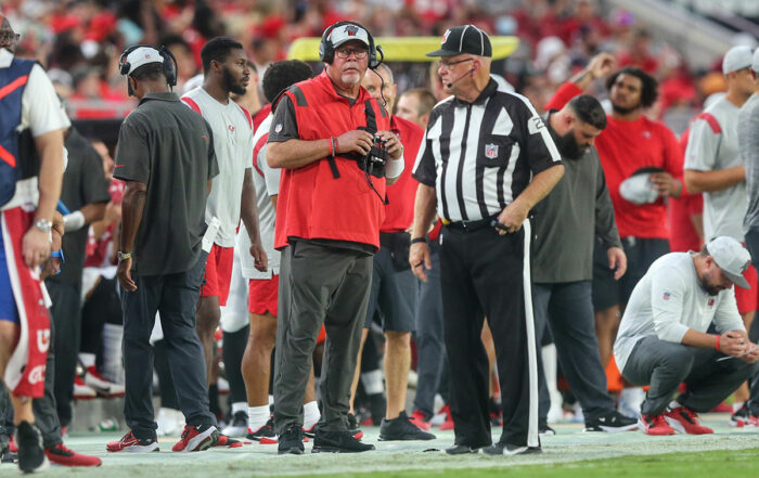 Bucs Head Coach Bruce Arians