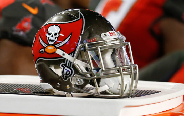 Bucs Helmet Chris Cooper