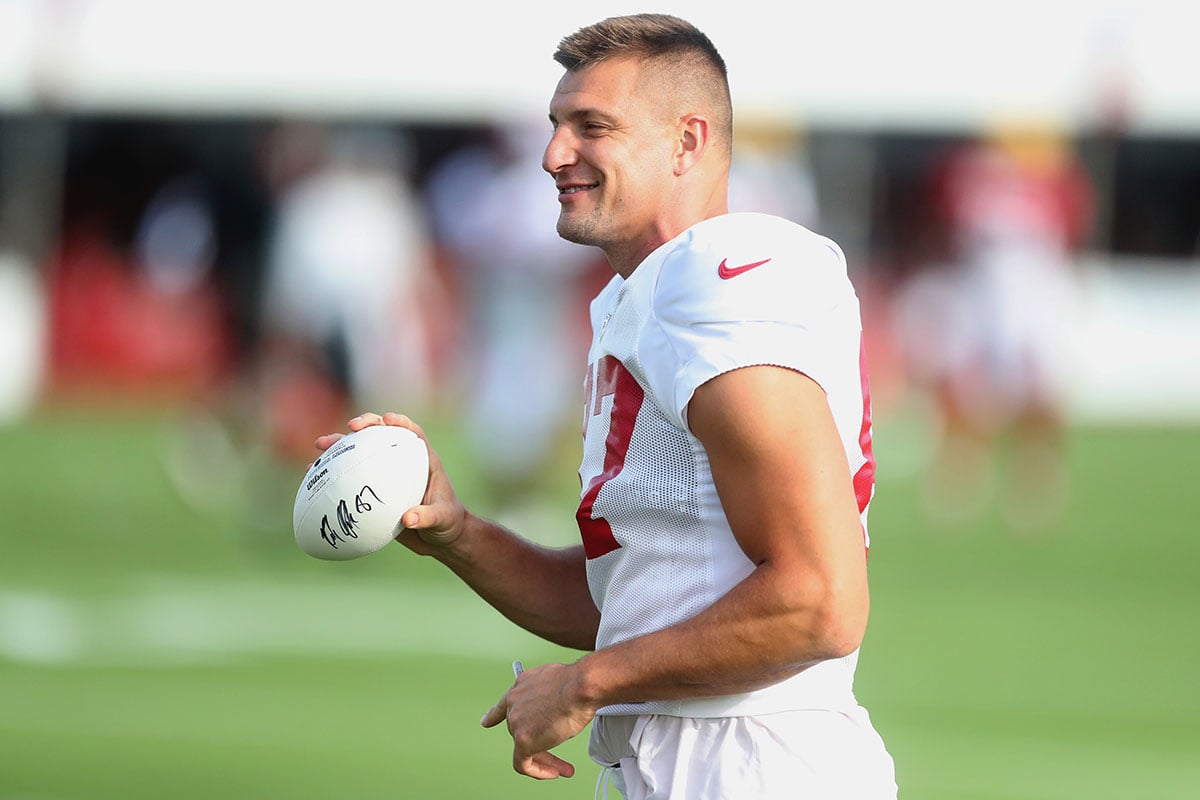 Bucs Te Rob Gronkowski