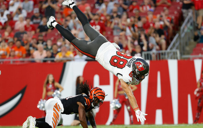 Bucs Te Tanner Hudson