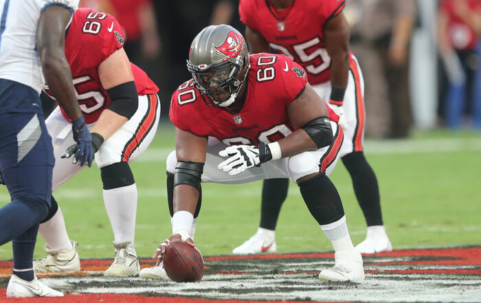 Bucs C Nick Leverett
