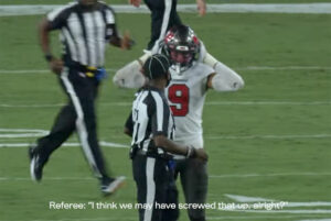 Ref Admits Screwing Up Call On Bucs Olb Tryon'S Sack 3 Bucs Olb Joe Tryon