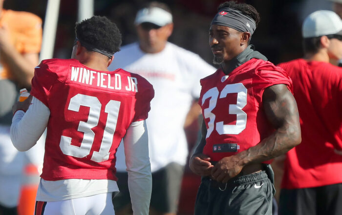 Bucs Ss Antoine Winfield, Jr. And Jordan Whitehead