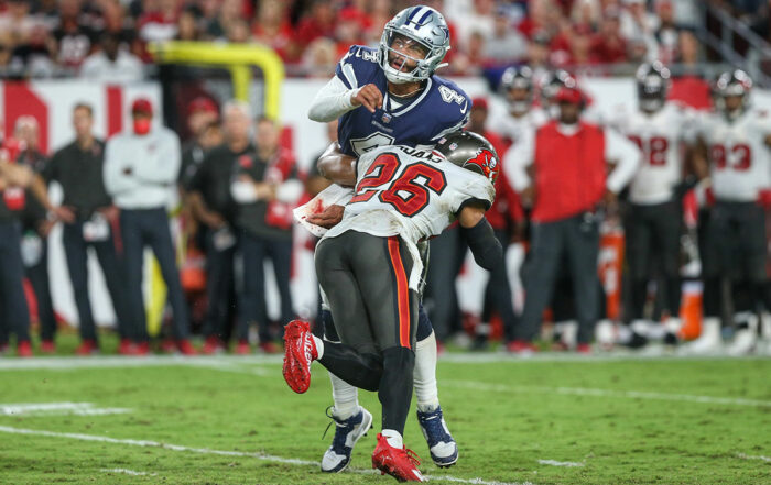 Bucs S Andrew Adams