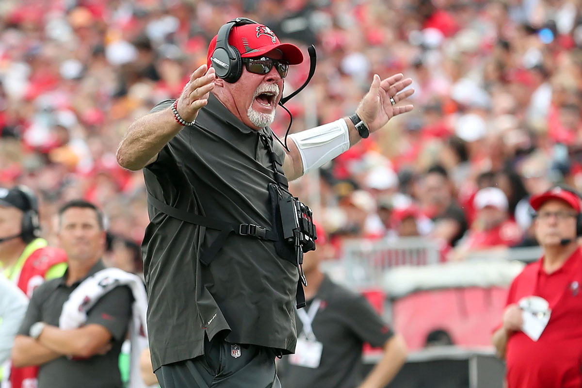 Bucs Head Coach Bruce Arians