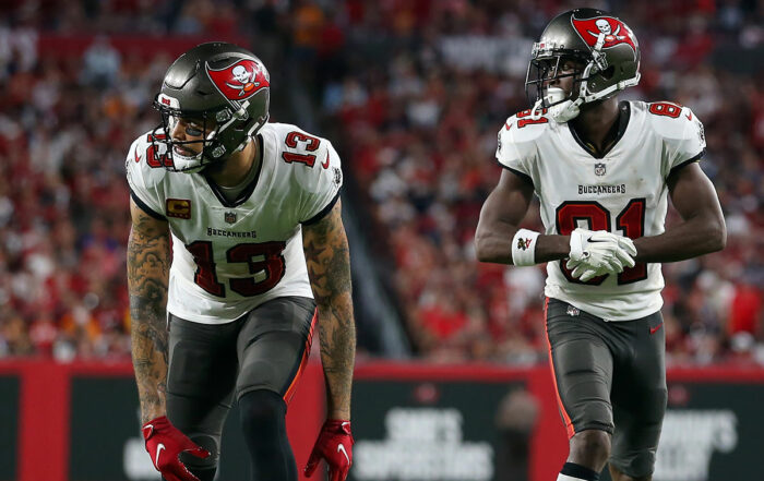 Bucs Wrs Mike Evans And Antonio Brown