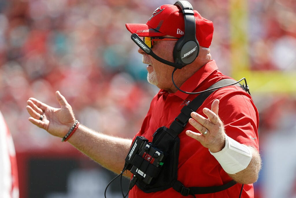 Bucs Head Coach Bruce Arians