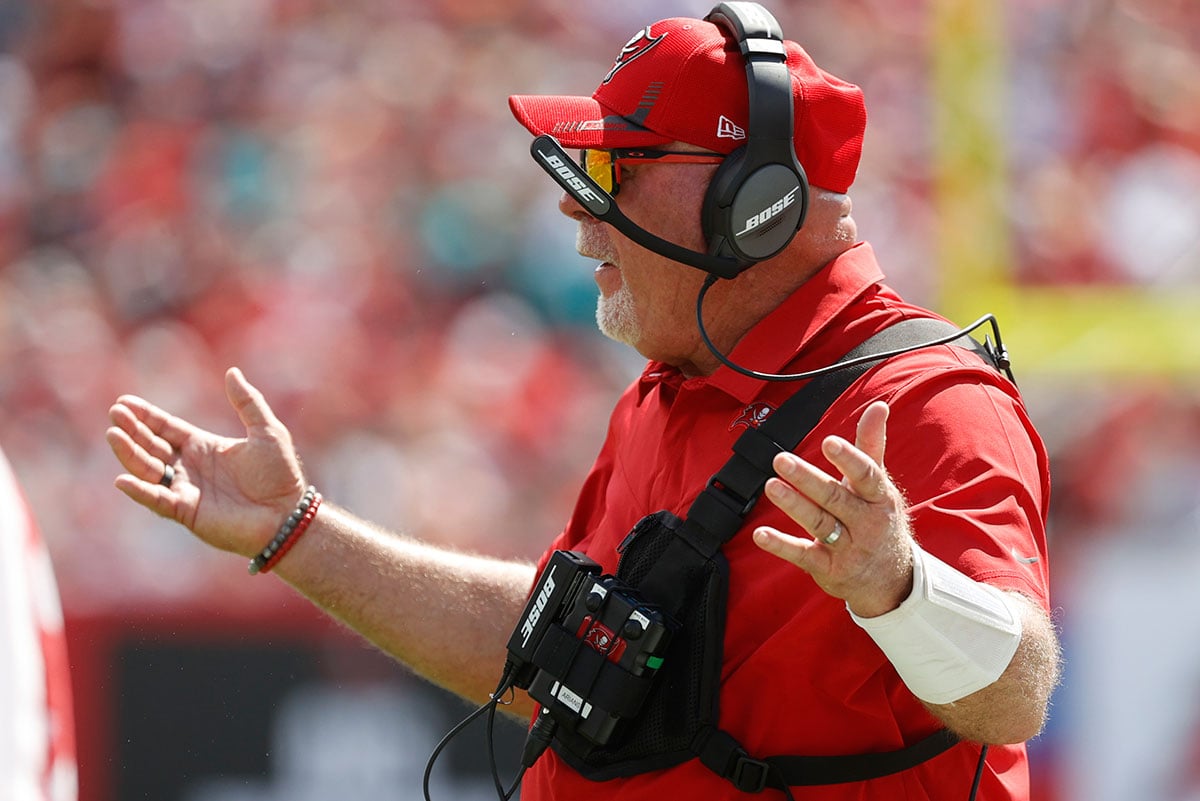 Bucs Head Coach Bruce Arians