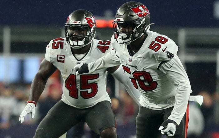 Bucs Ilb Devin White And Olb Shaq Barrett